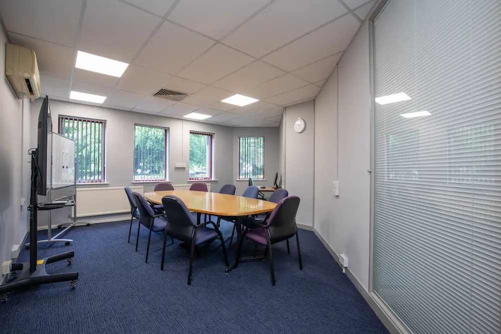 Professional meeting room at Alexandra Gate Business Centre Cardiff